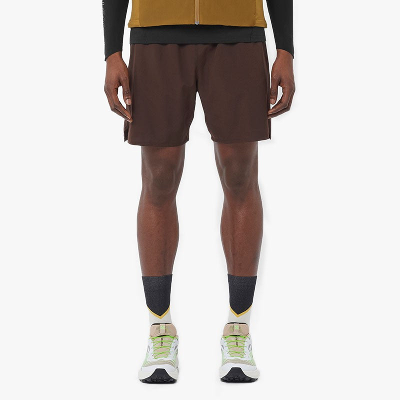 PANTALÓN SALOMON SHKOUT 2IN1 7" COFFEE BEAN