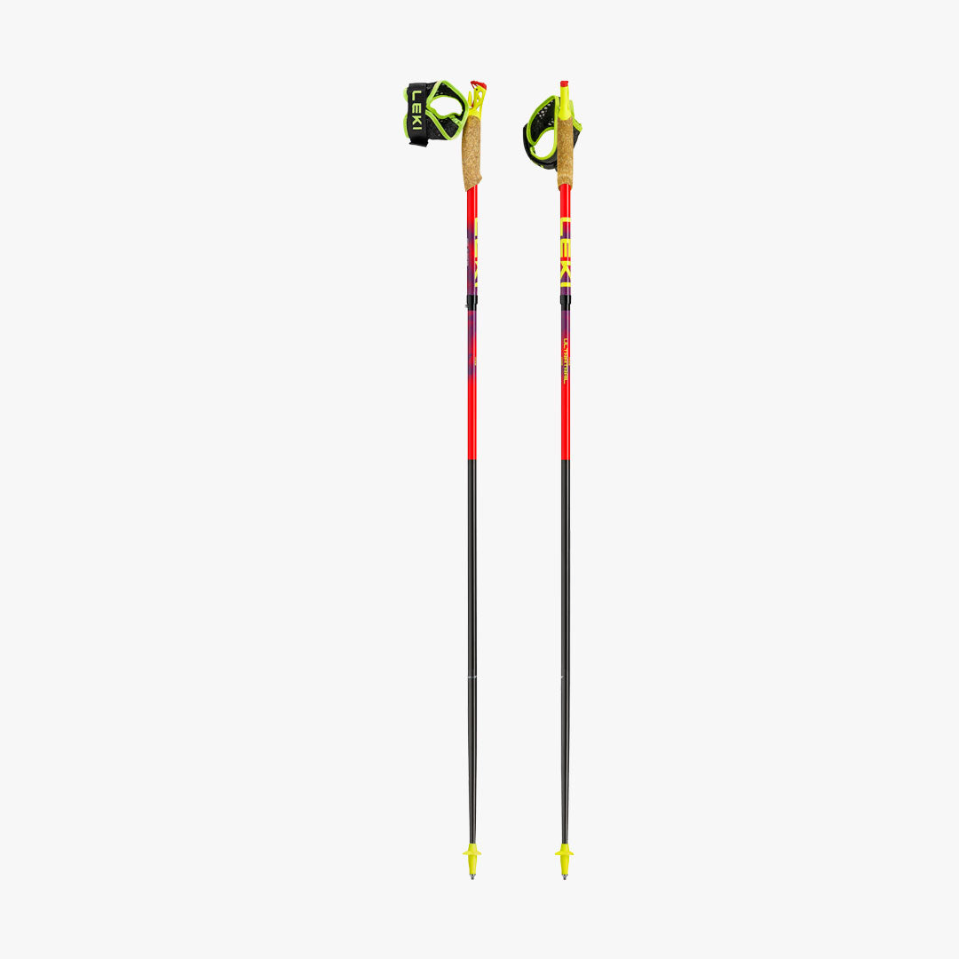 BASTONES LEKI ULTRATRAIL FX. ONE RED/VIOLET