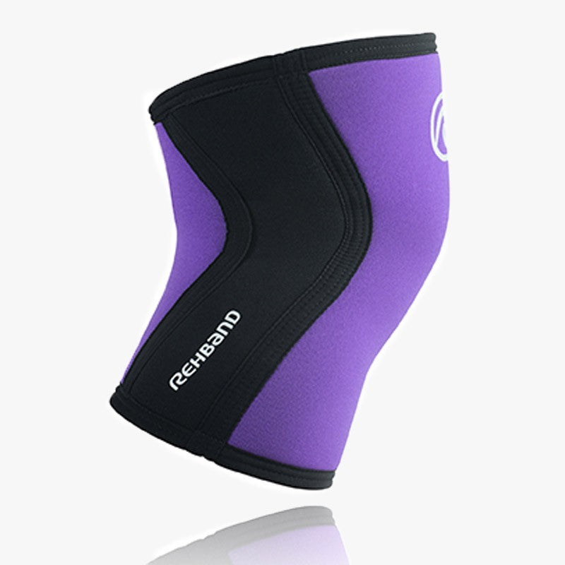 RODILLERA REHBAND RX 5MM MORADA/NEGRO