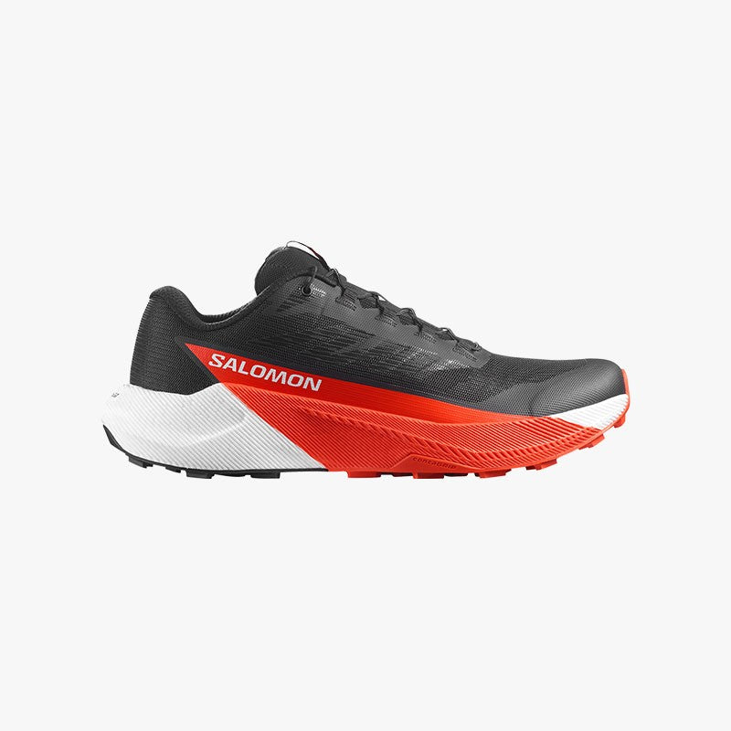 SALOMON PULSAR BLACK/CHERRY TOMATO