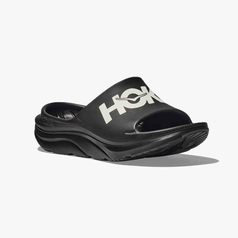 SANDALIA HOKA ORA ATHLETIC SLIDE BLACK/WHITE