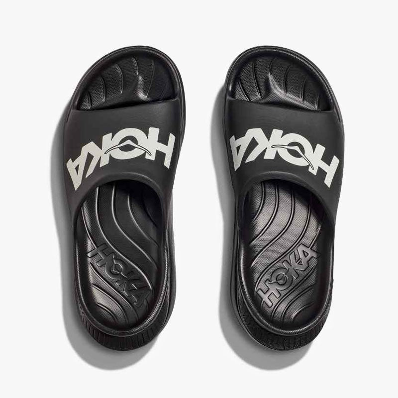 SANDALIA HOKA ORA ATHLETIC SLIDE BLACK/WHITE
