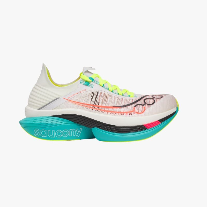 SAUCONY ENDORPHIN ELITE 2 WHITE/MUTANT