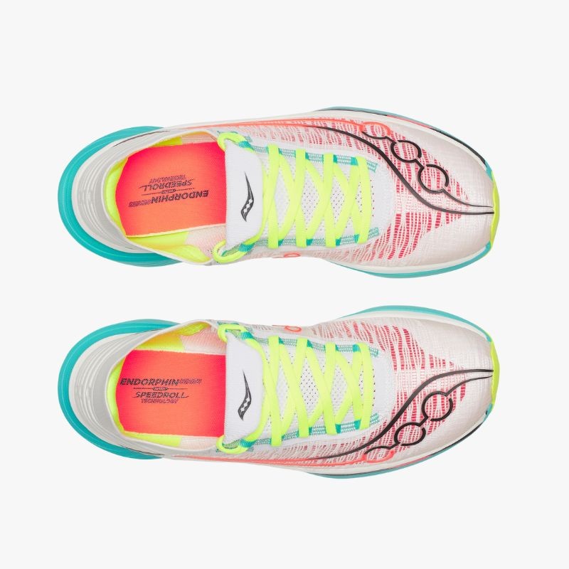 SAUCONY ENDORPHIN ELITE 2 WHITE/MUTANT