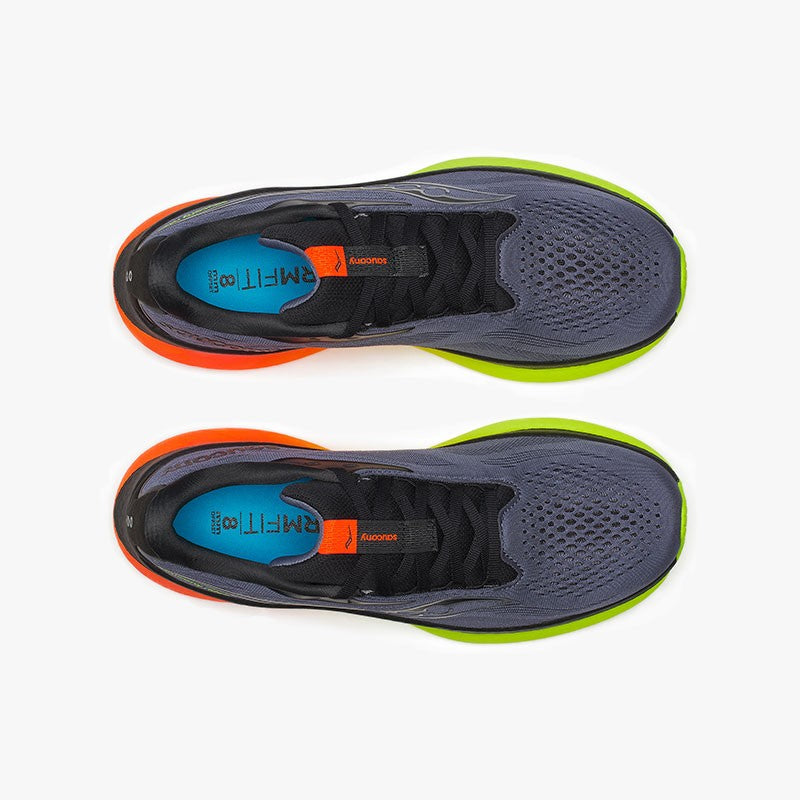 SAUCONY RIDE 18 BLACK/LIME