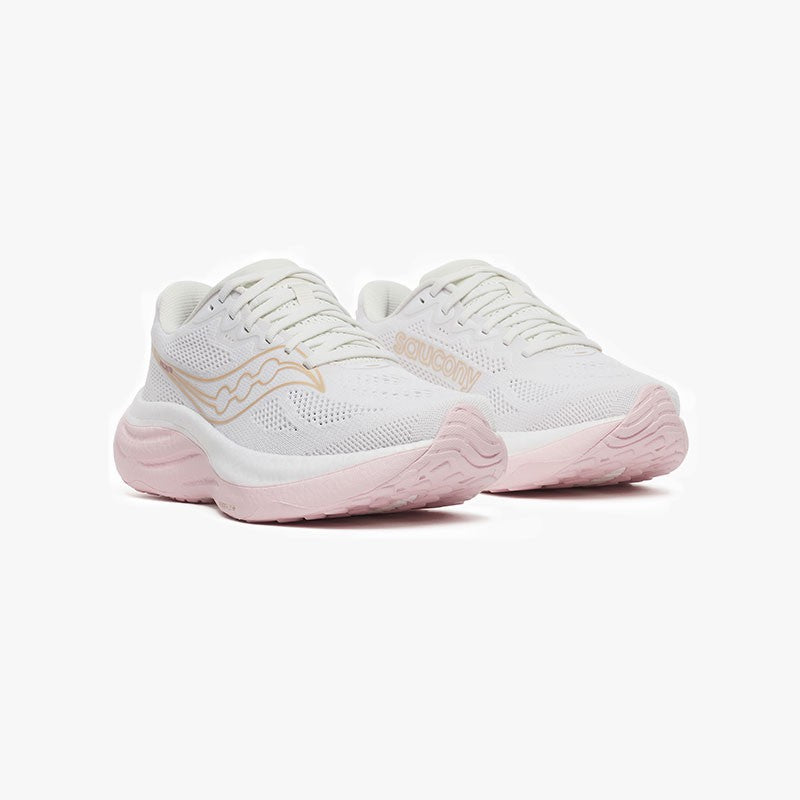 SAUCONY RIDE 19 W WHITE/SILK