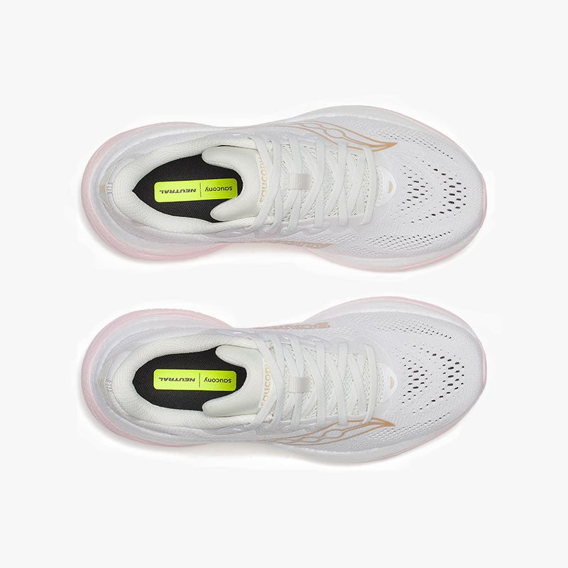 SAUCONY RIDE 19 W WHITE/SILK