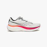 SAUCONY RIDE 19 WHITE/CRIMSON