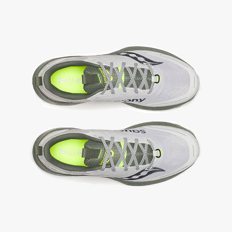 SAUCONY RIDE TR2 WHITE/OLIVINE