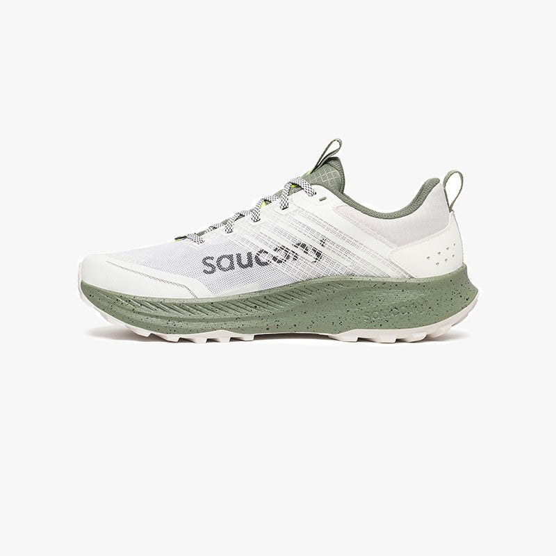 SAUCONY RIDE TR2 WHITE/OLIVINE