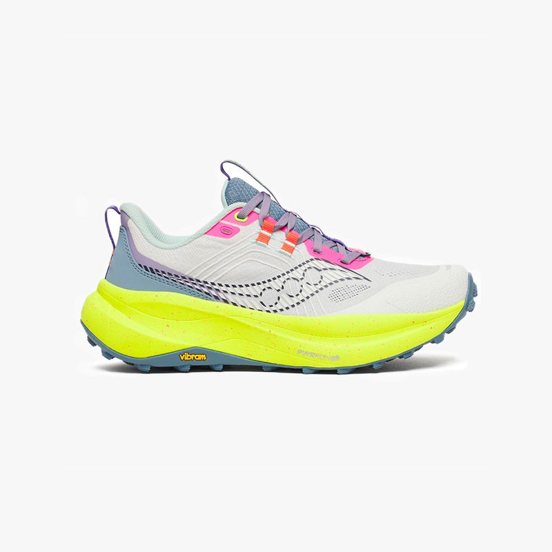 SAUCONY XODUS ULTRA 4 W WHITE/CITRON