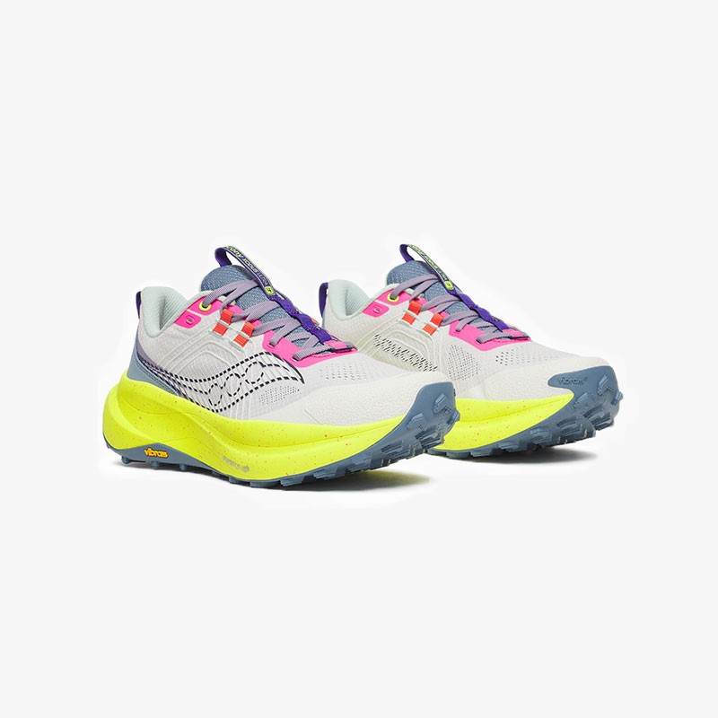 SAUCONY XODUS ULTRA 4 W WHITE/CITRON