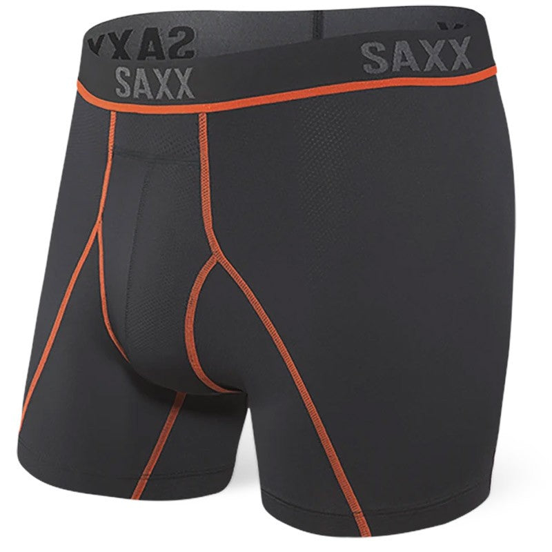 SAXX KINETIC HD BOXER NEGRO/NARANJA