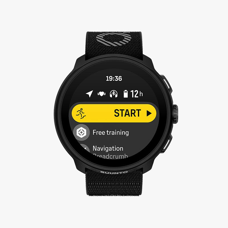 SUUNTO RUN ALL BLACK CORREA NYLON