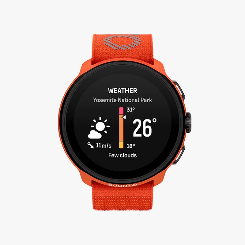 SUUNTO RUN CORAL ORANGE CORREA NYLON