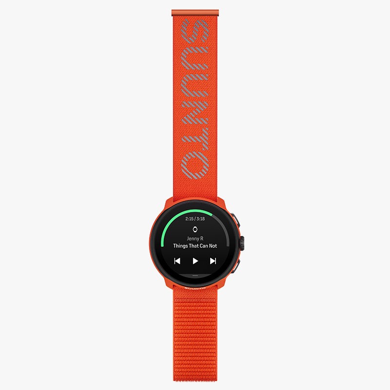 SUUNTO RUN CORAL ORANGE CORREA NYLON