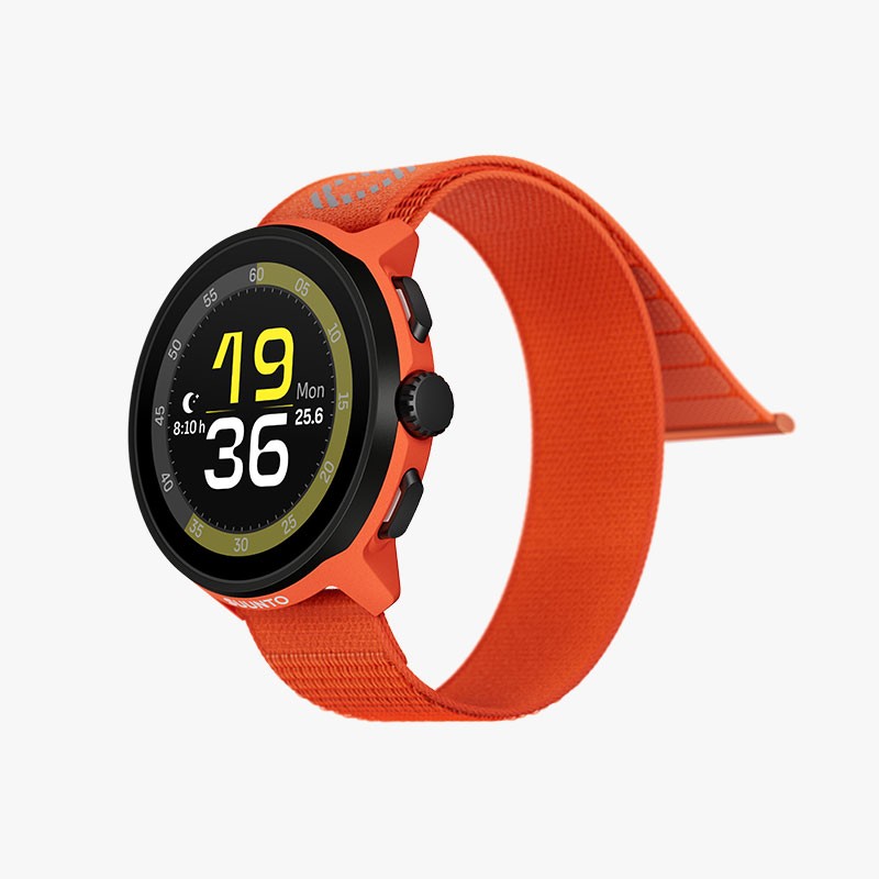 SUUNTO RUN CORAL ORANGE CORREA NYLON