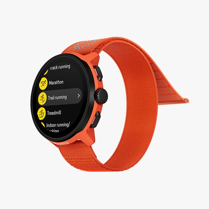 SUUNTO RUN CORAL ORANGE CORREA NYLON