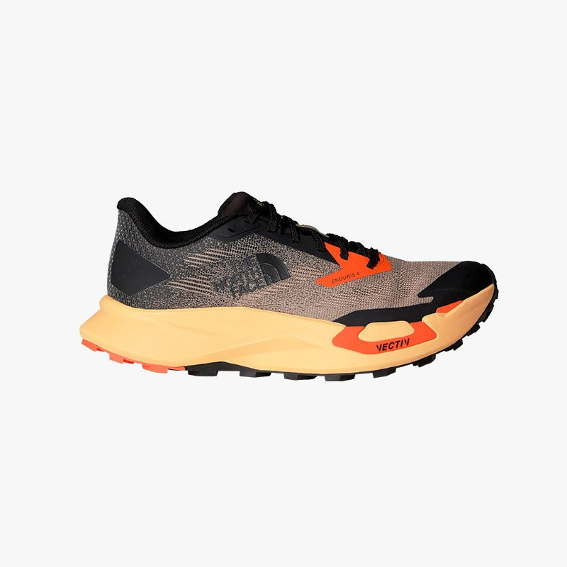 THE NORTH FACE VECTIV ENDURIS 4 ORANGE/BLACK